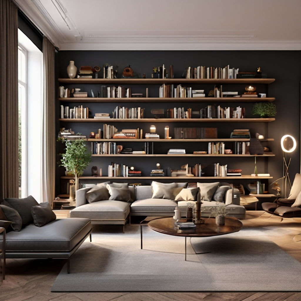 Equilibrio con biblioteca asimétrica