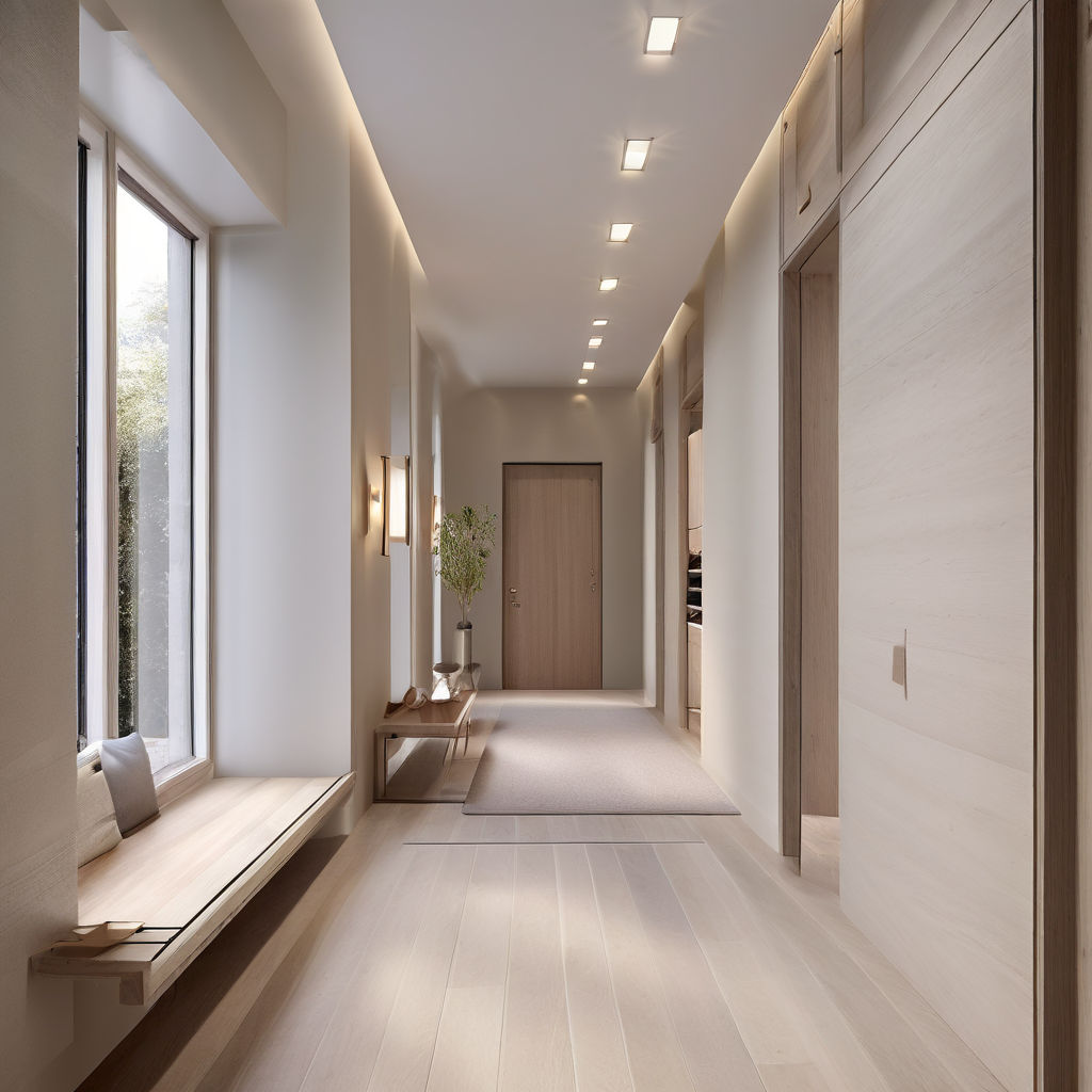 Corridoio-moderno-illuminazione-naturale