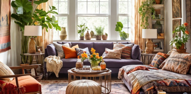 Stile-bohemien-ambientazione-conviviale