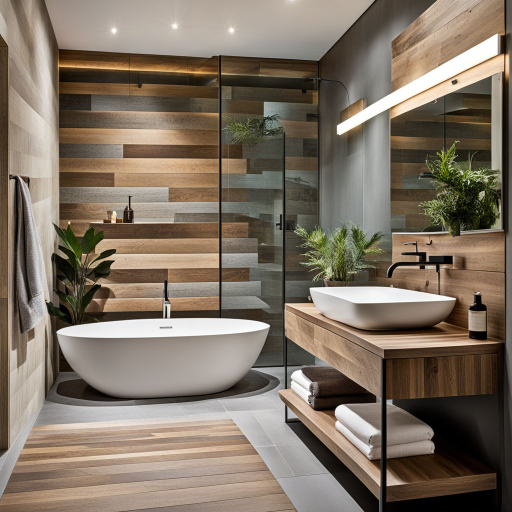 Bagno-con-materiali-innvovativi-efffetto-legno