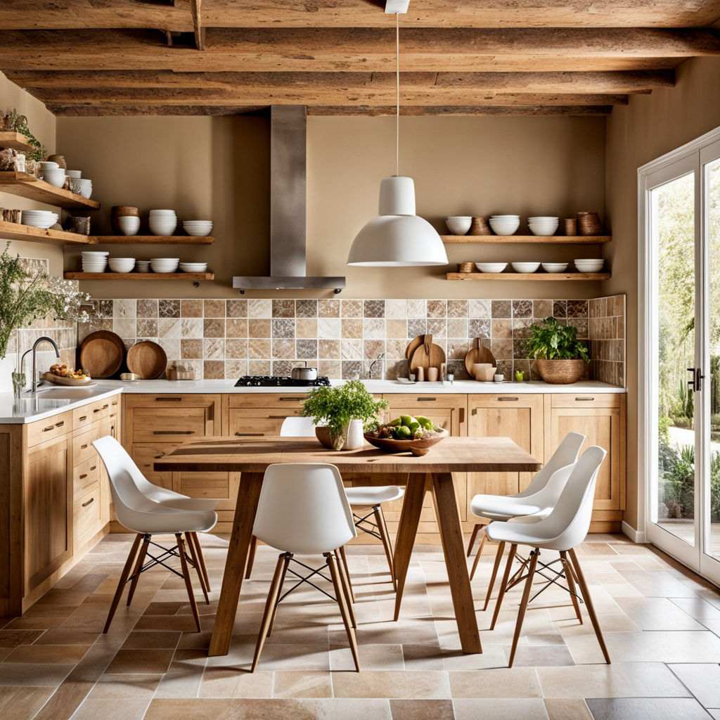 Colori-naturali-cucina-toni-naturali-legno-e-mattone