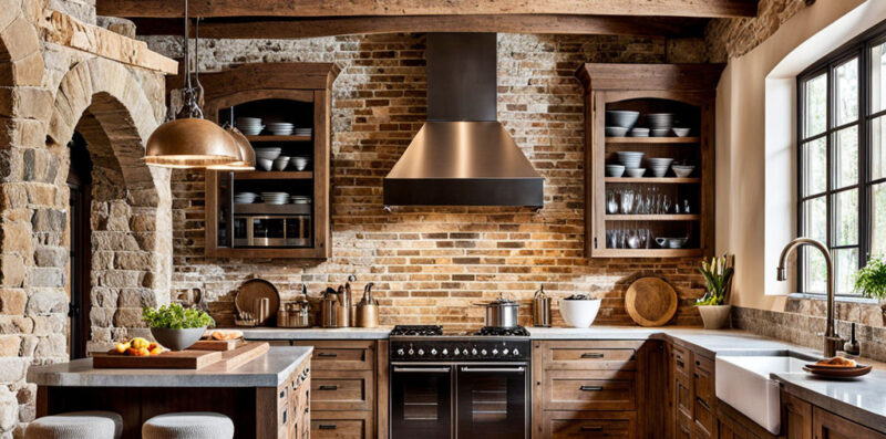 Cucina-Rustica-colori-terra