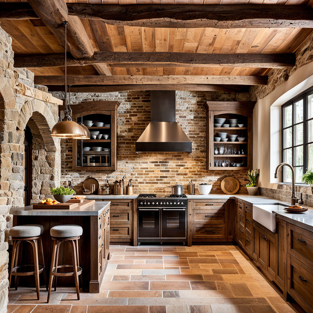 Cucina-Rustica-colori-terra