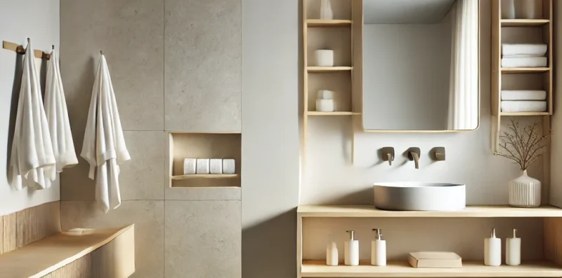 Bagno Minimalista semplice